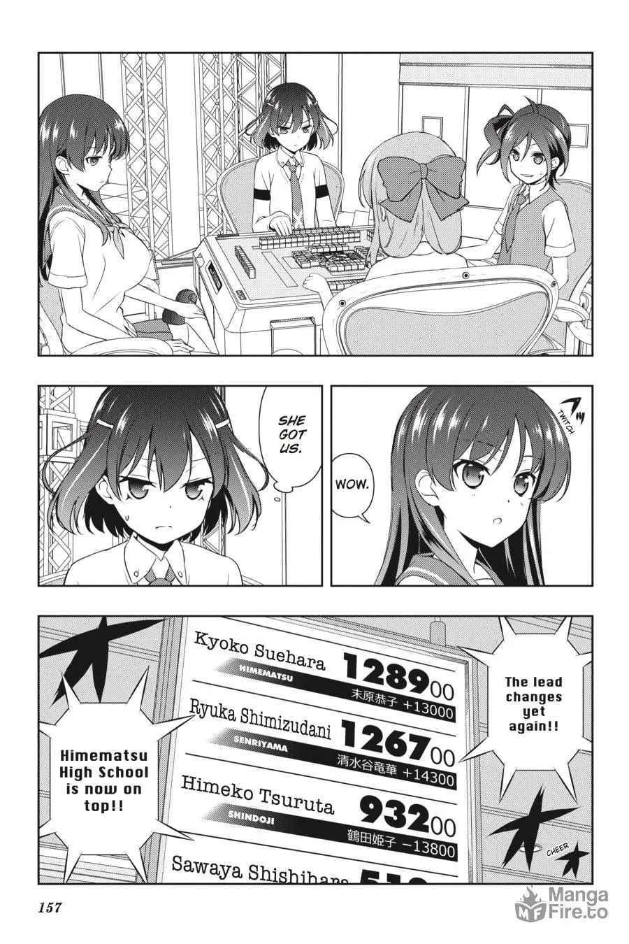 Saki Chapter 188 page 9 - 