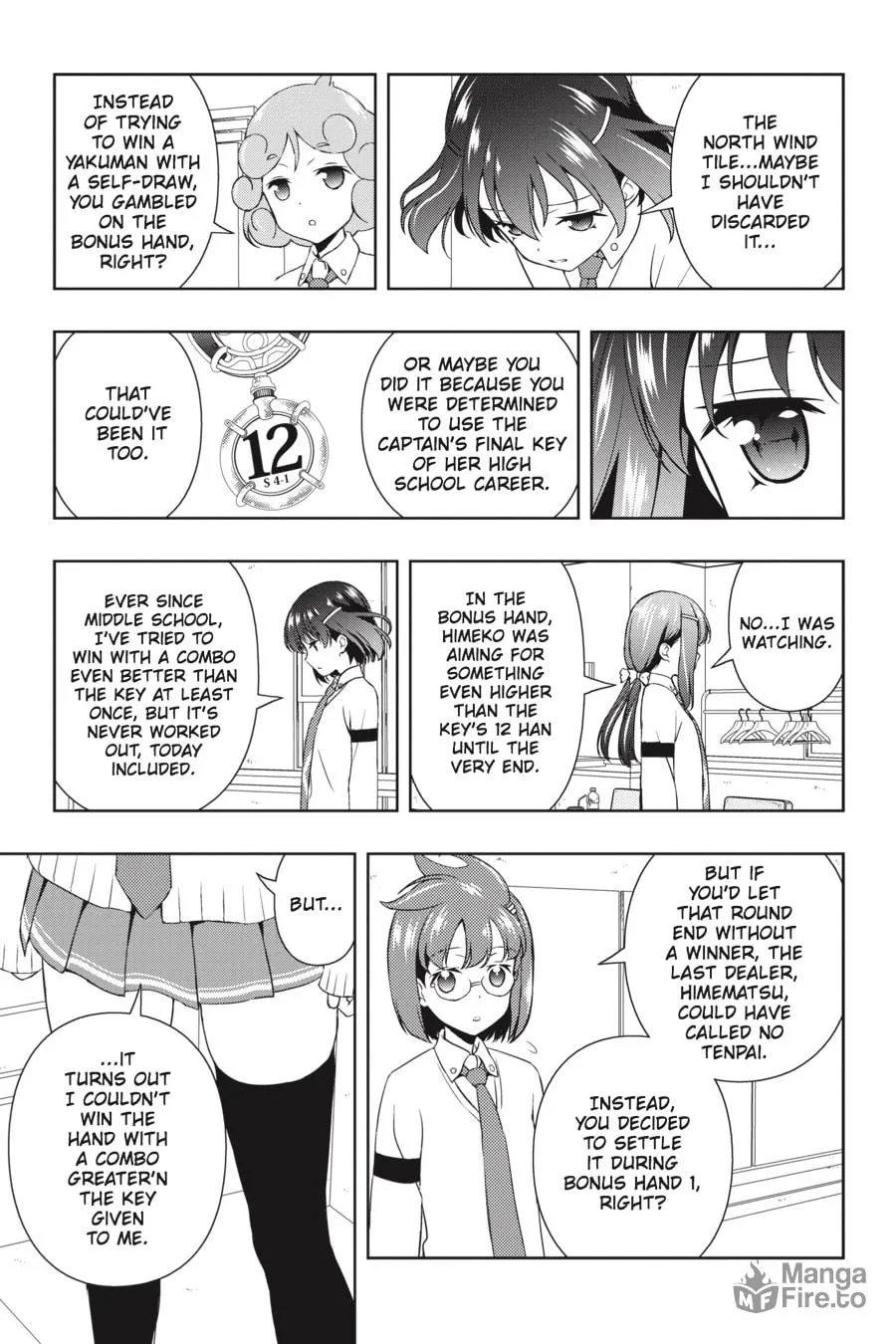 Saki Chapter 189 page 12 - 