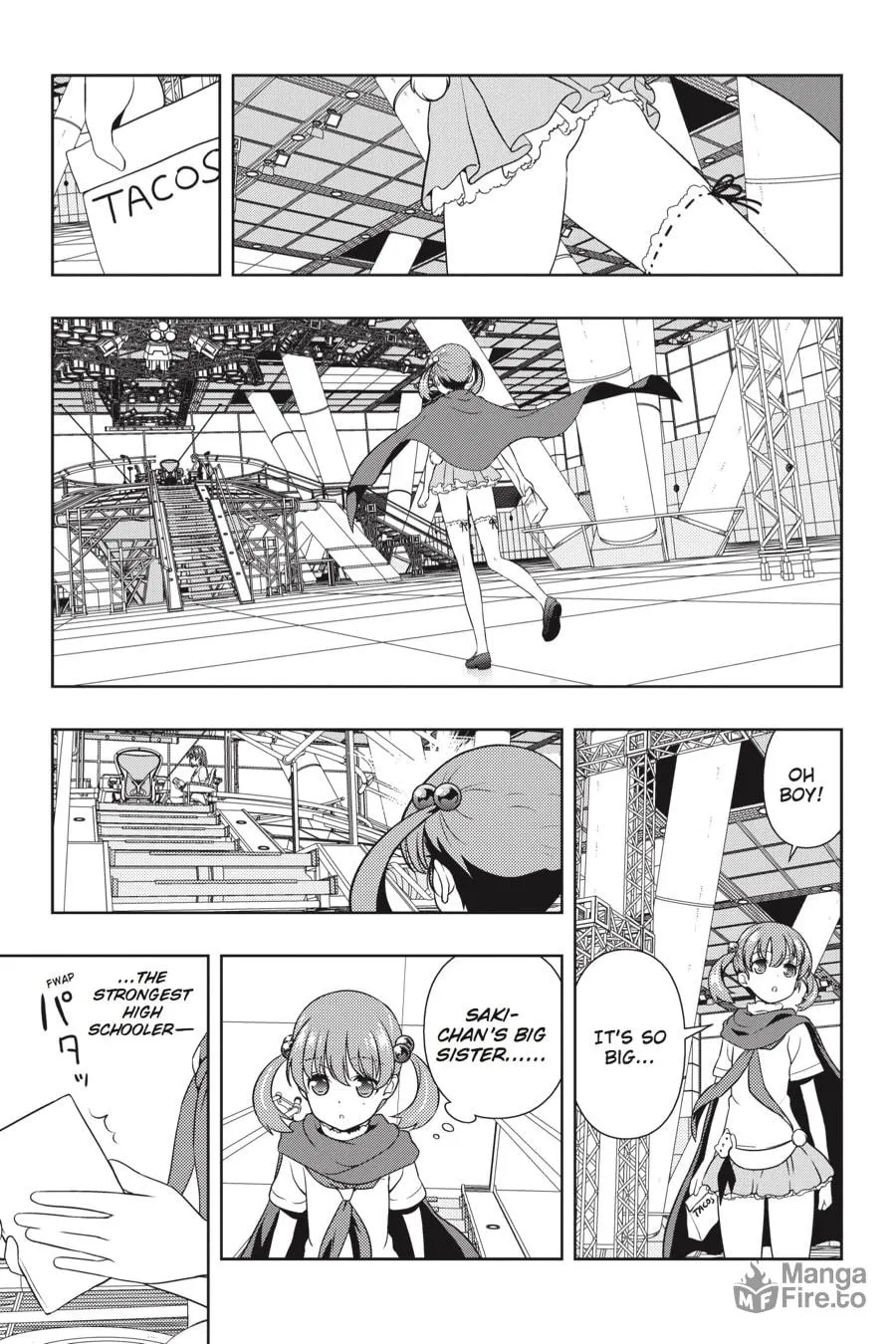 Saki Chapter 190 page 12 - 