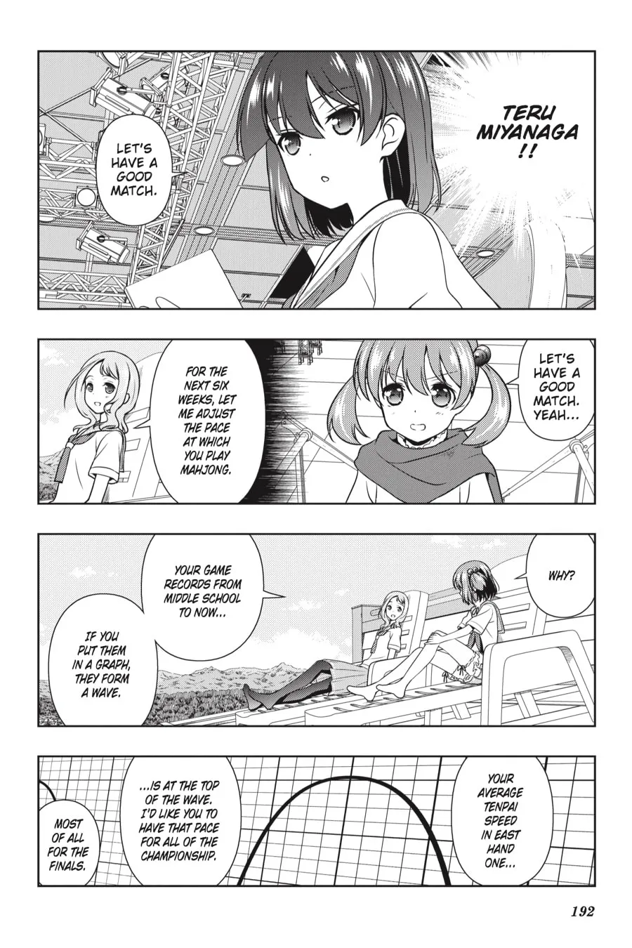 Saki Chapter 190 page 13 - 