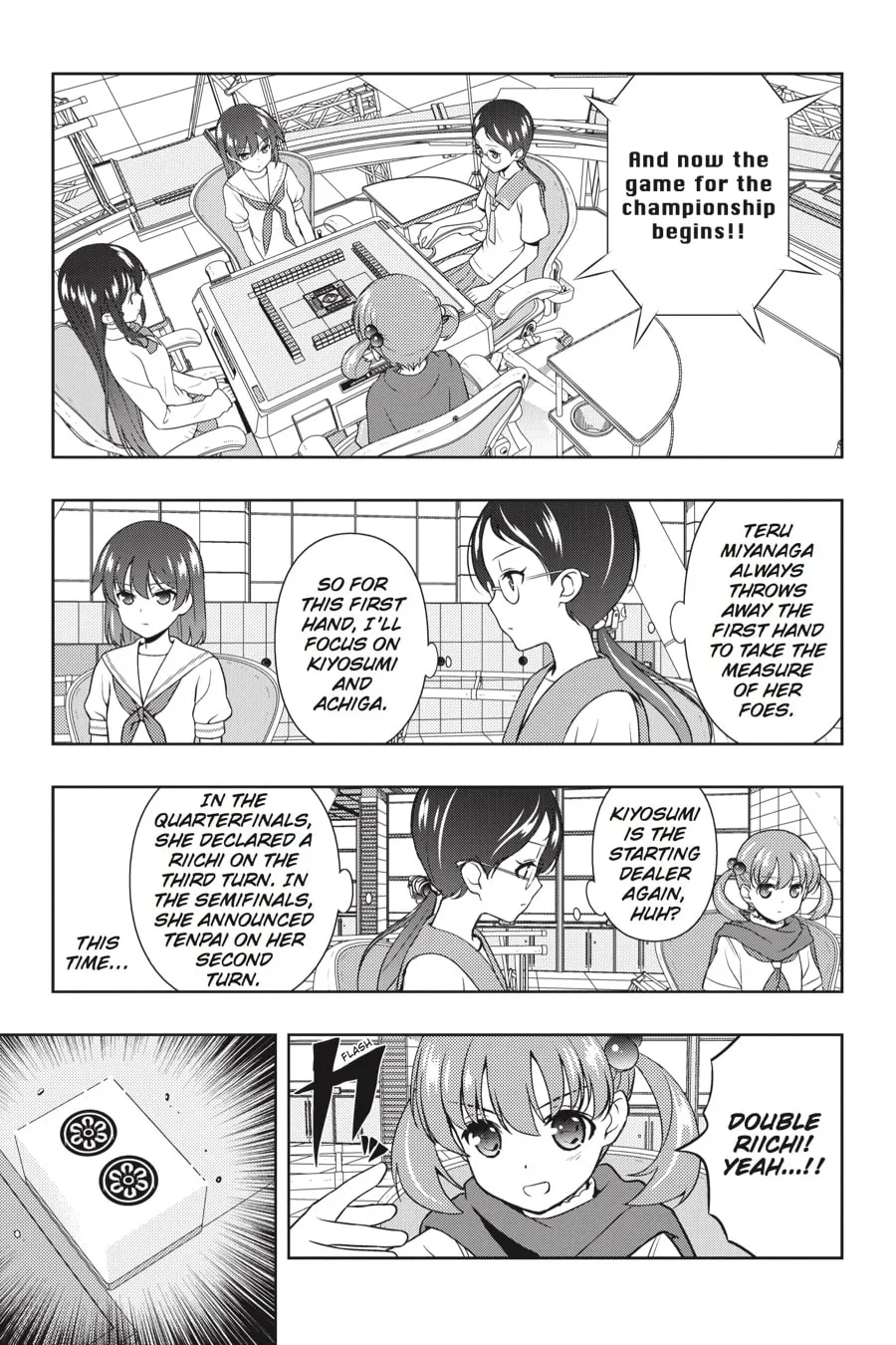 Saki Chapter 190 page 16 - 