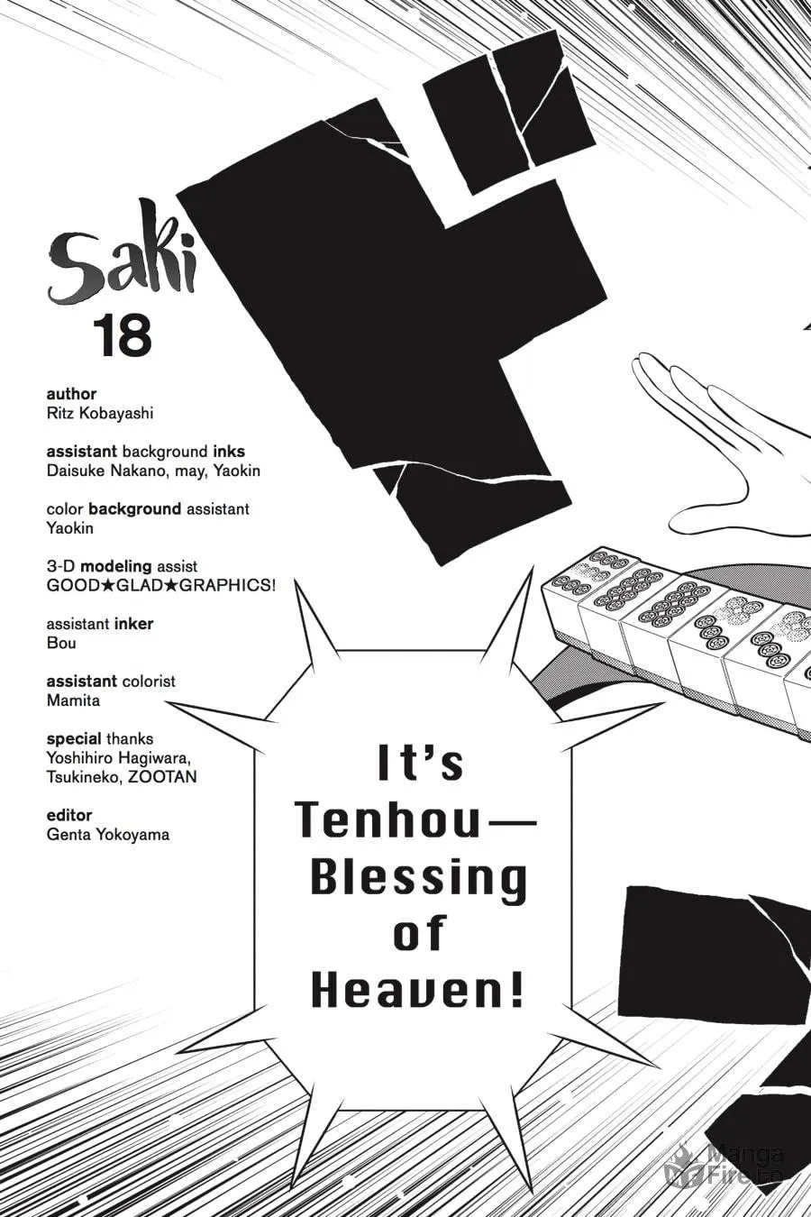 Saki Chapter 190 page 21 - 