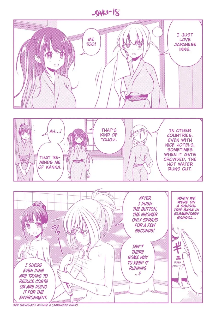 Saki Chapter 190 page 22 - 