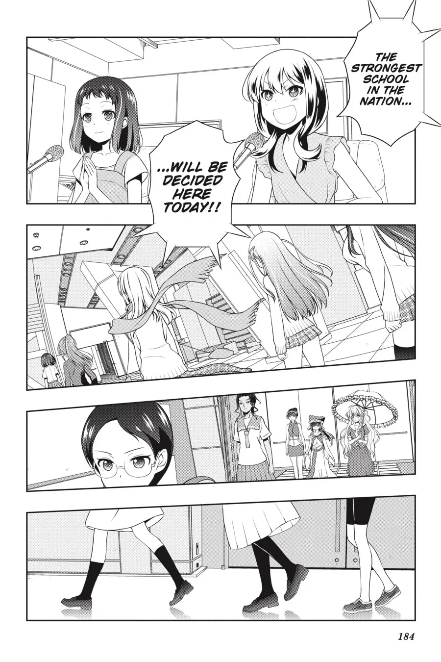 Saki Chapter 190 page 4 - 