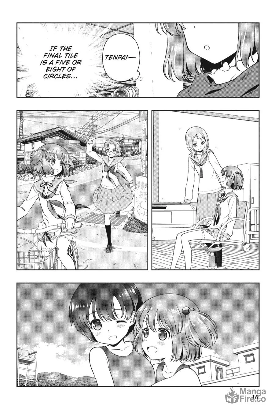 Saki Chapter 191 page 9 - 