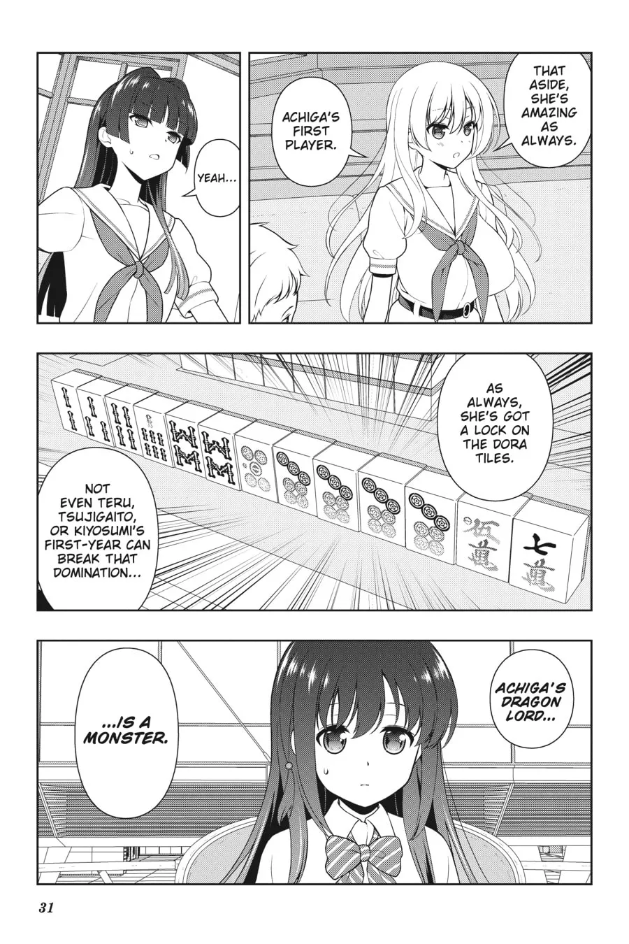 Saki Chapter 192 page 13 - 