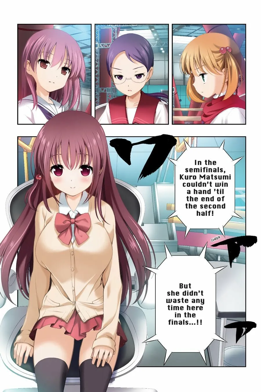 Saki Chapter 194 page 1 - 