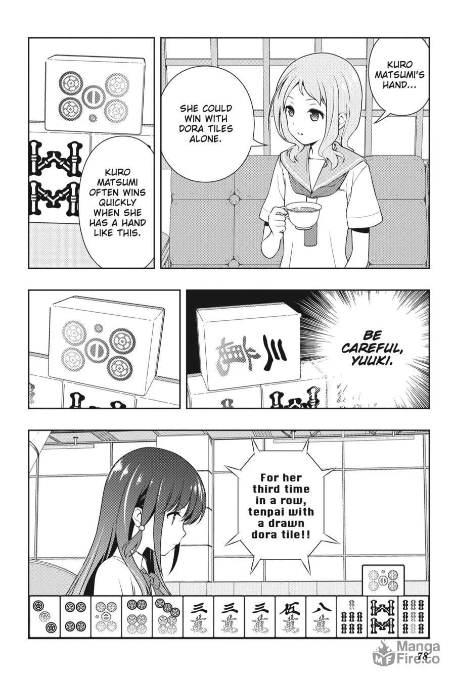 Saki Chapter 195 page 12 - 