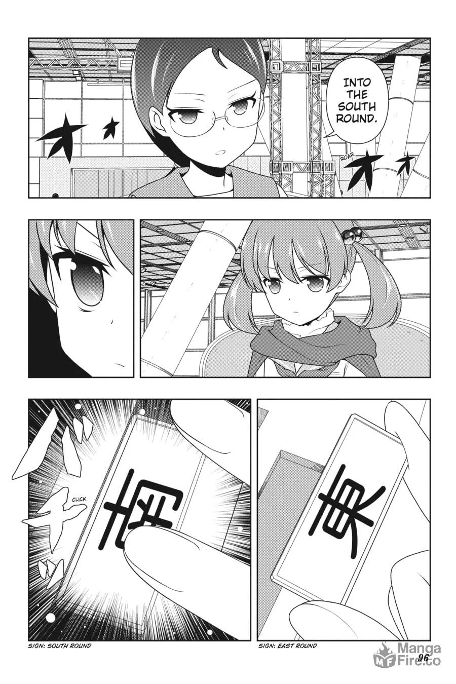 Saki Chapter 196 page 12 - 