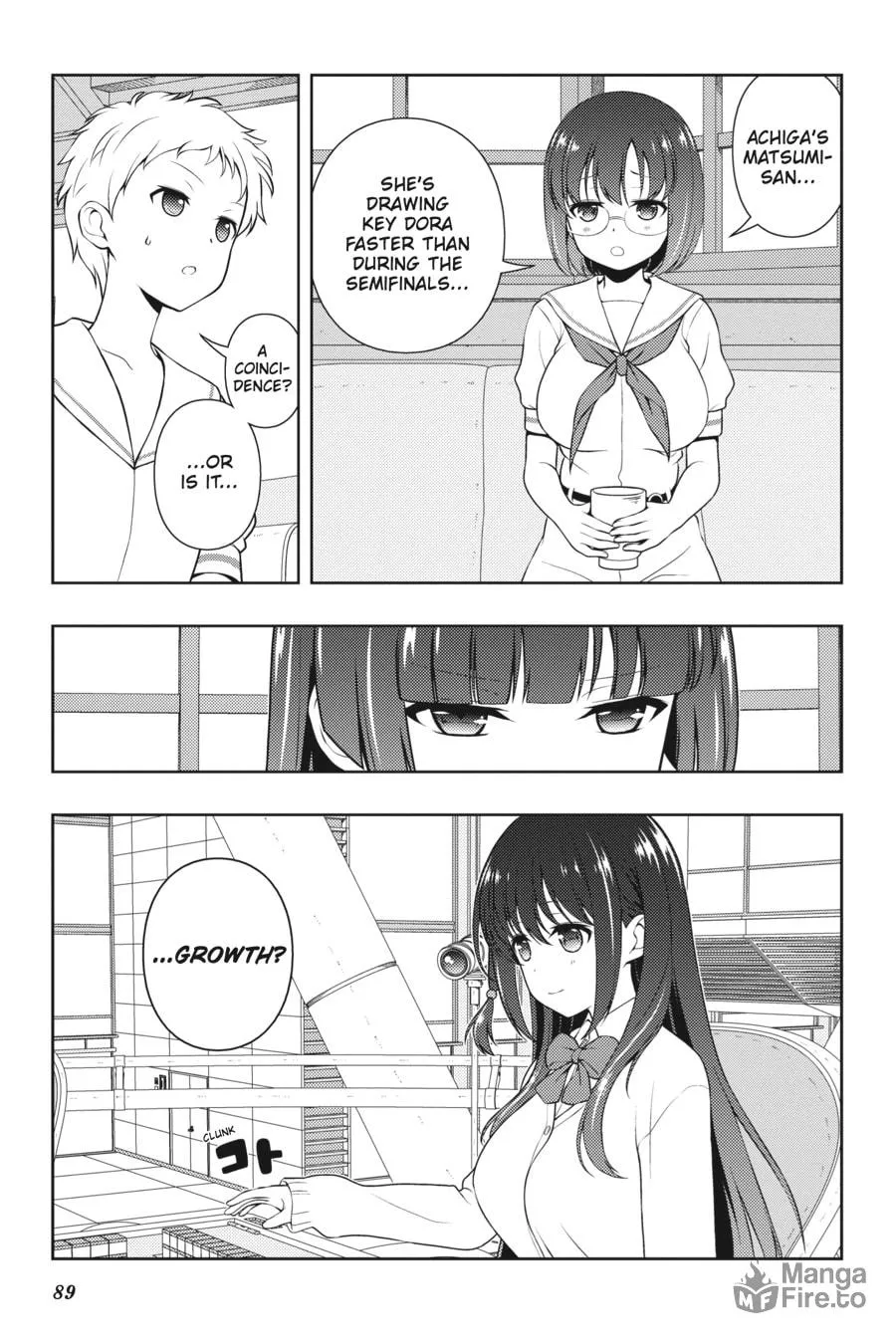 Saki Chapter 196 page 6 - 