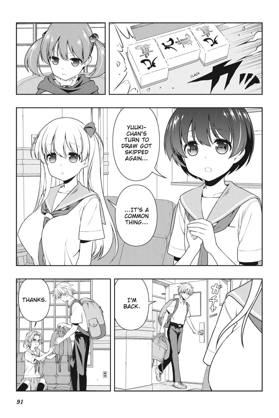 Saki Chapter 196 page 8 - 