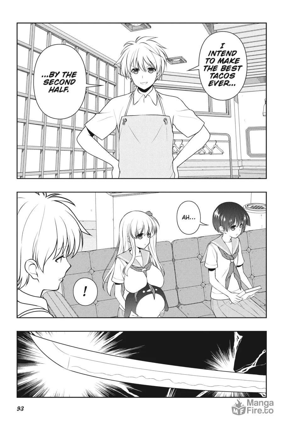 Saki Chapter 196 page 10 - 