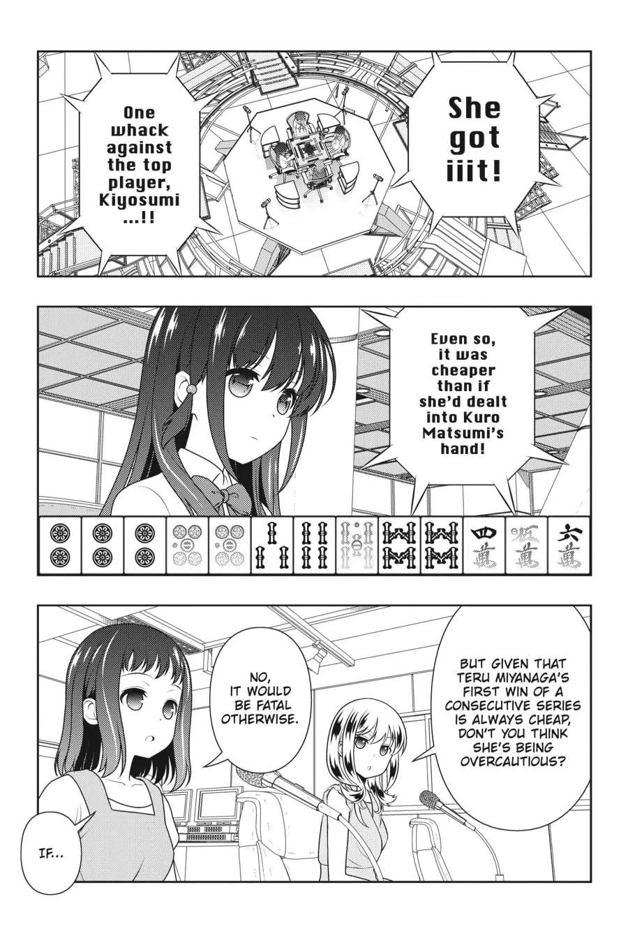 Saki Chapter 197 page 14 - 