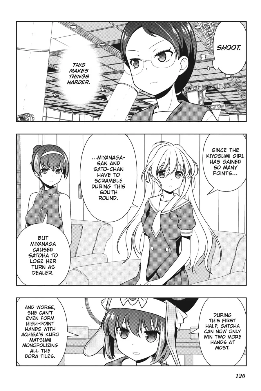 Saki Chapter 198 page 4 - 