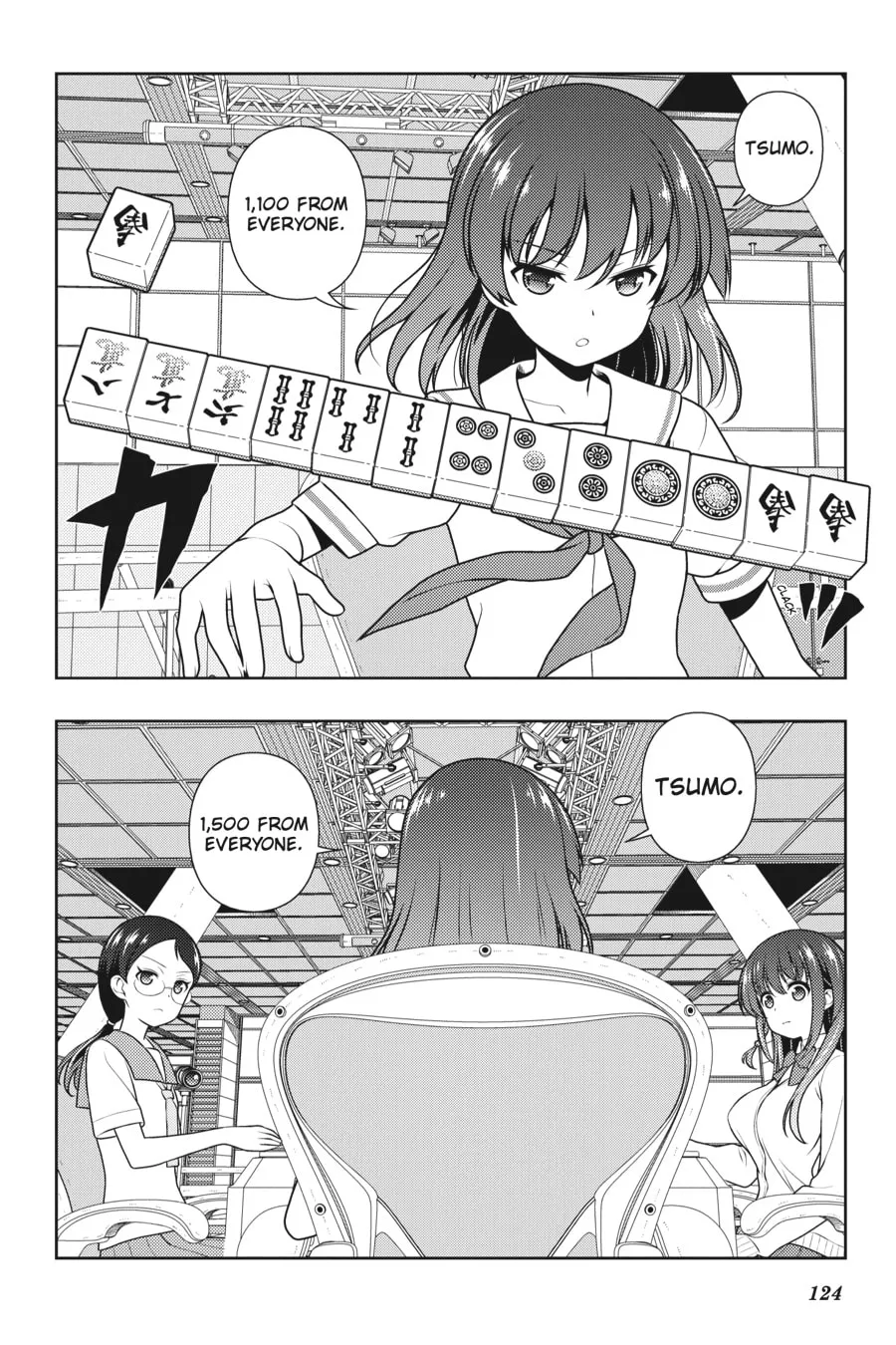 Saki Chapter 198 page 8 - 