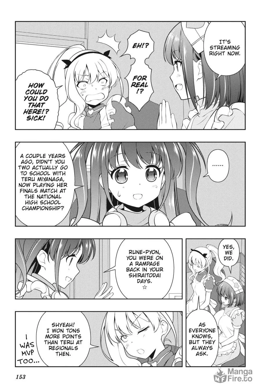 Saki Chapter 200 page 3 - 