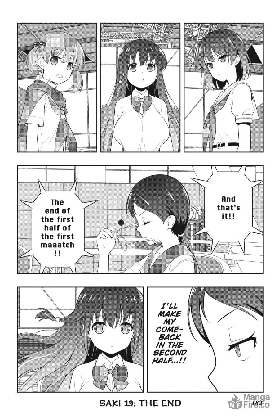 Saki Chapter 201 page 15 - 