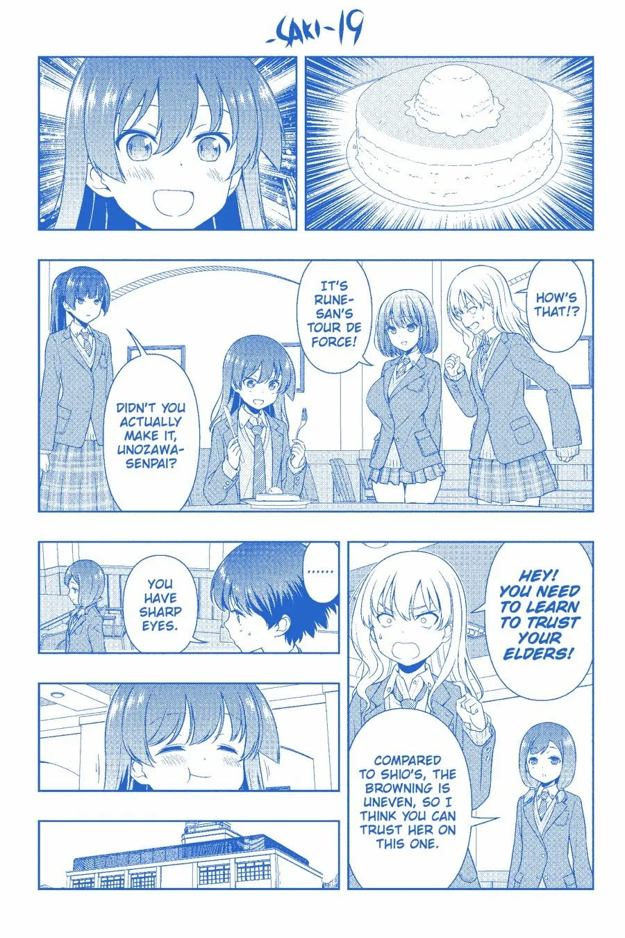 Saki Chapter 201 page 17 - 