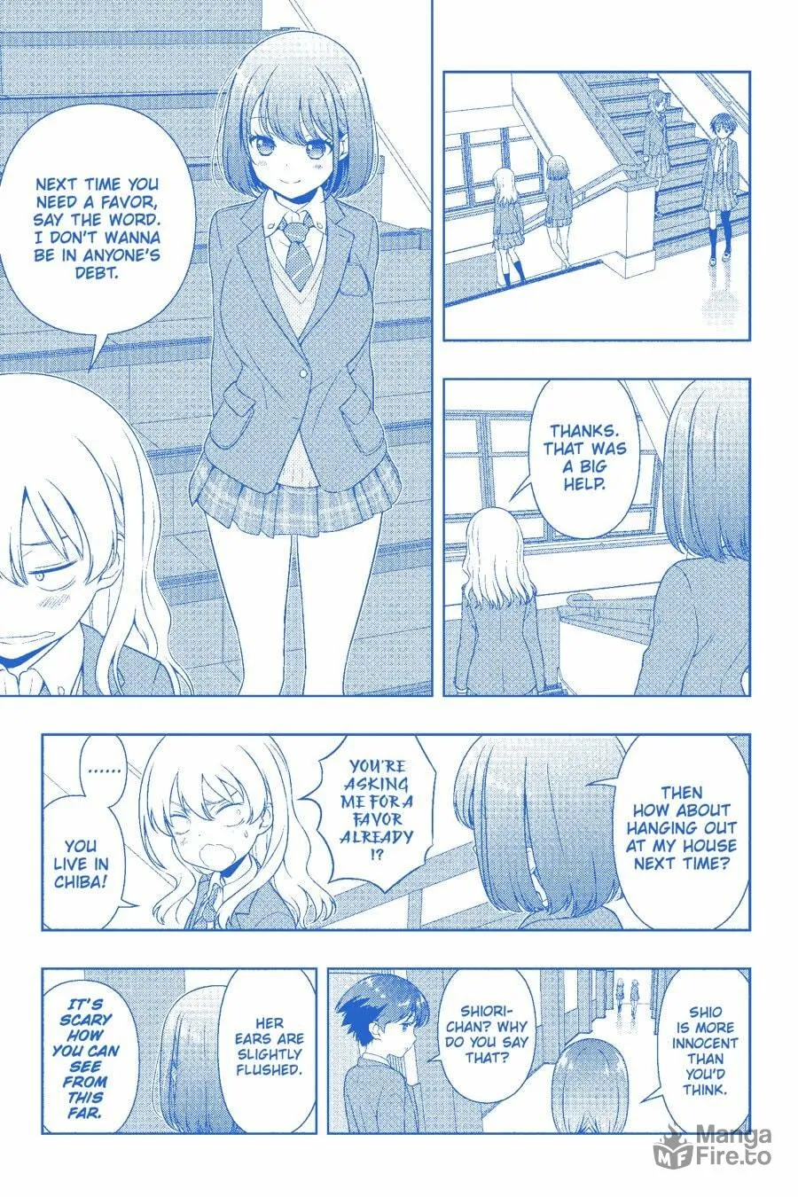 Saki Chapter 201 page 18 - 