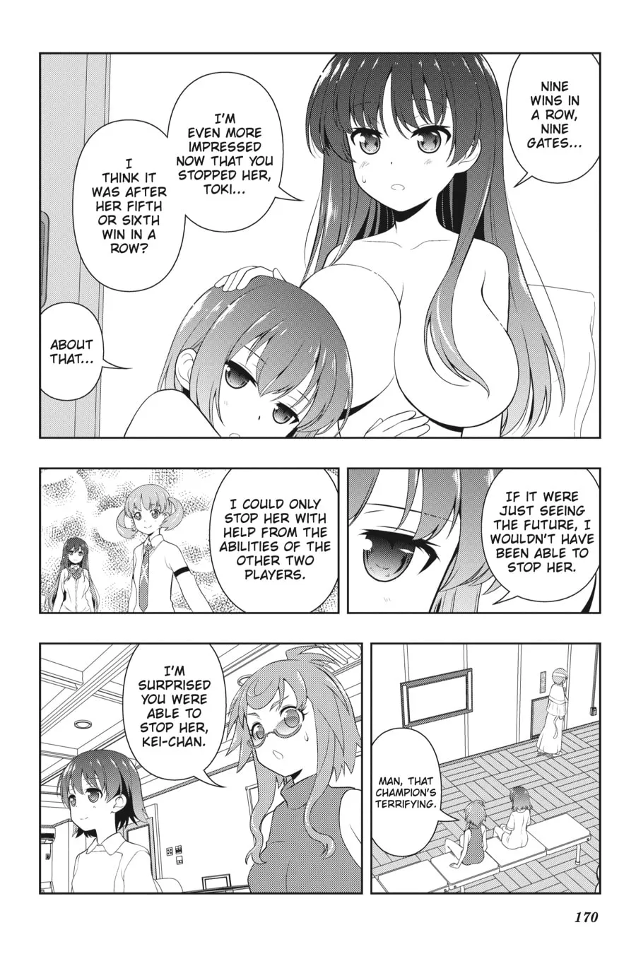 Saki Chapter 201 page 4 - 