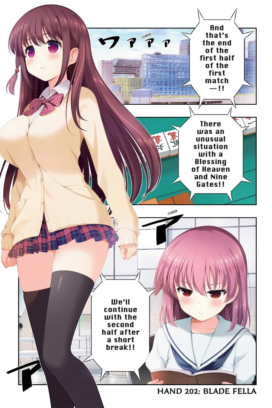 Saki Chapter 202 page 1 - 