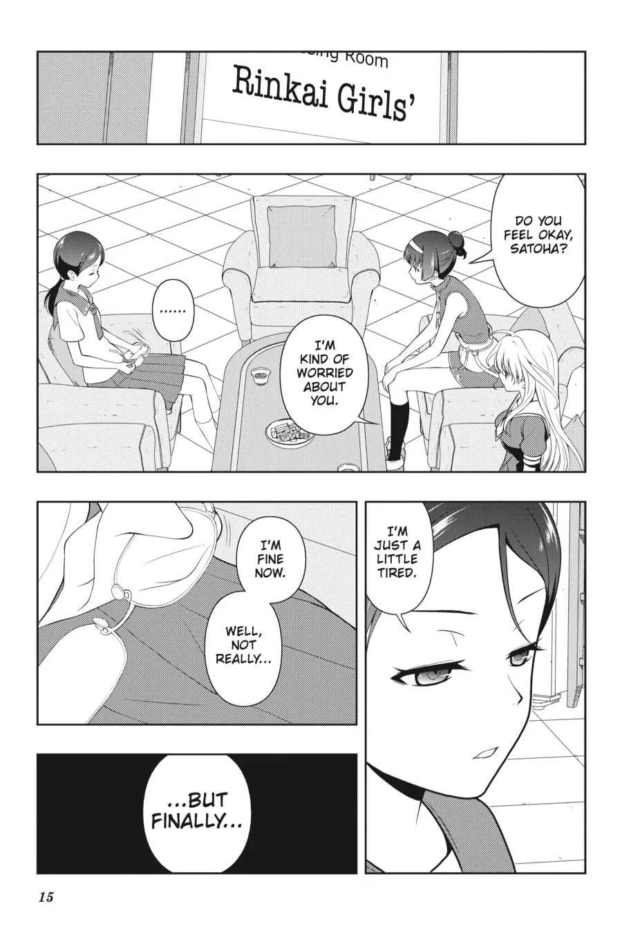 Saki Chapter 202 page 14 - 