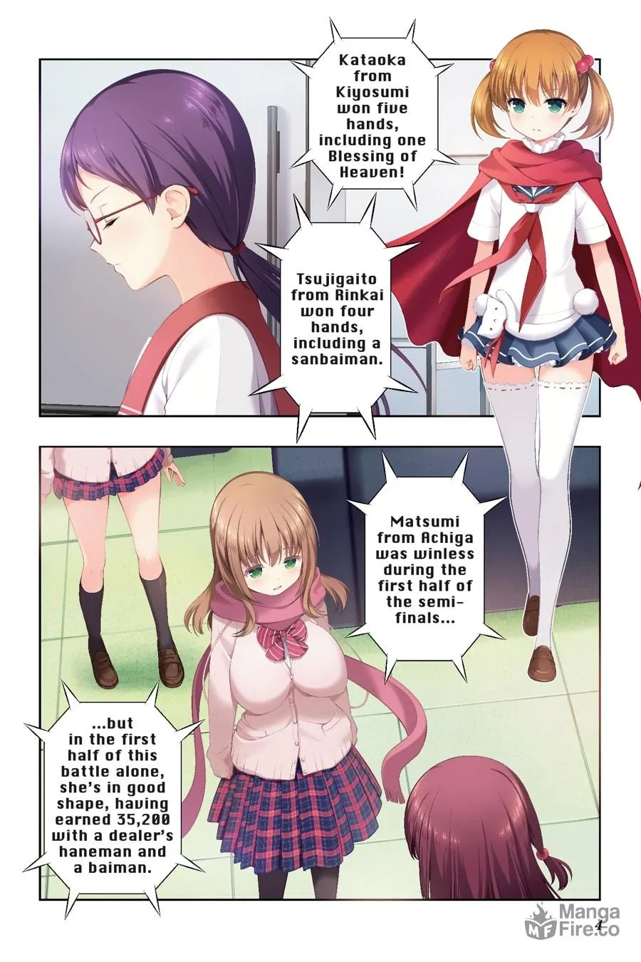 Saki Chapter 202 page 3 - 