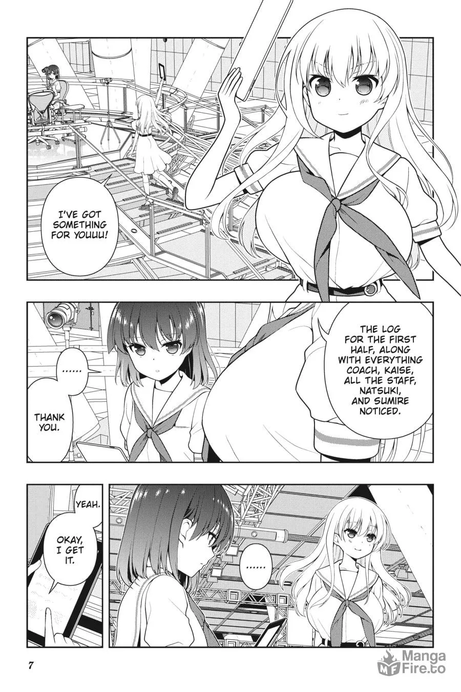 Saki Chapter 202 page 6 - 