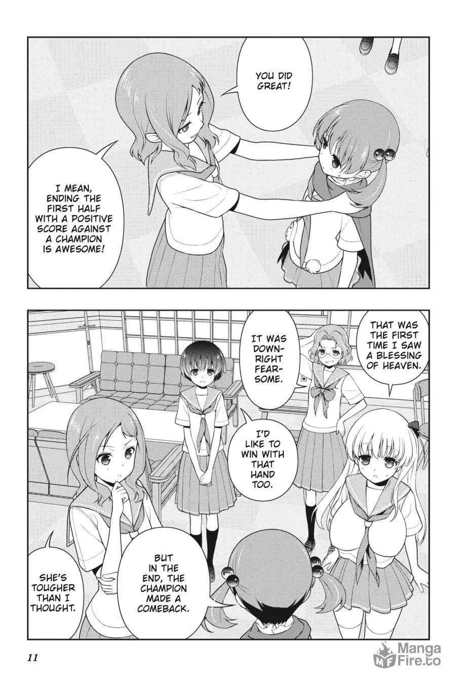 Saki Chapter 202 page 10 - 