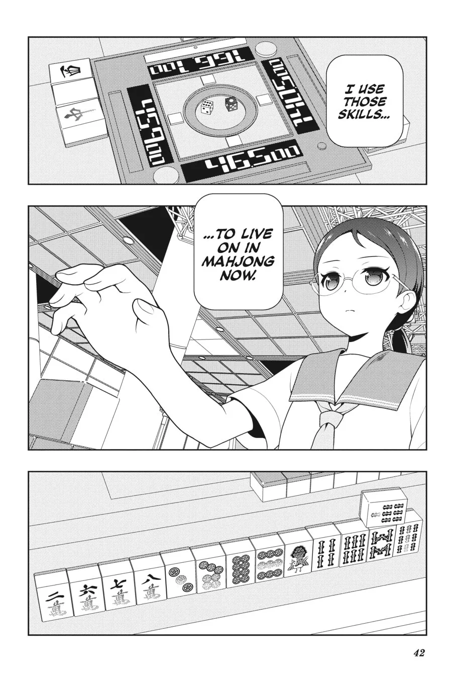 Saki Chapter 204 page 8 - 