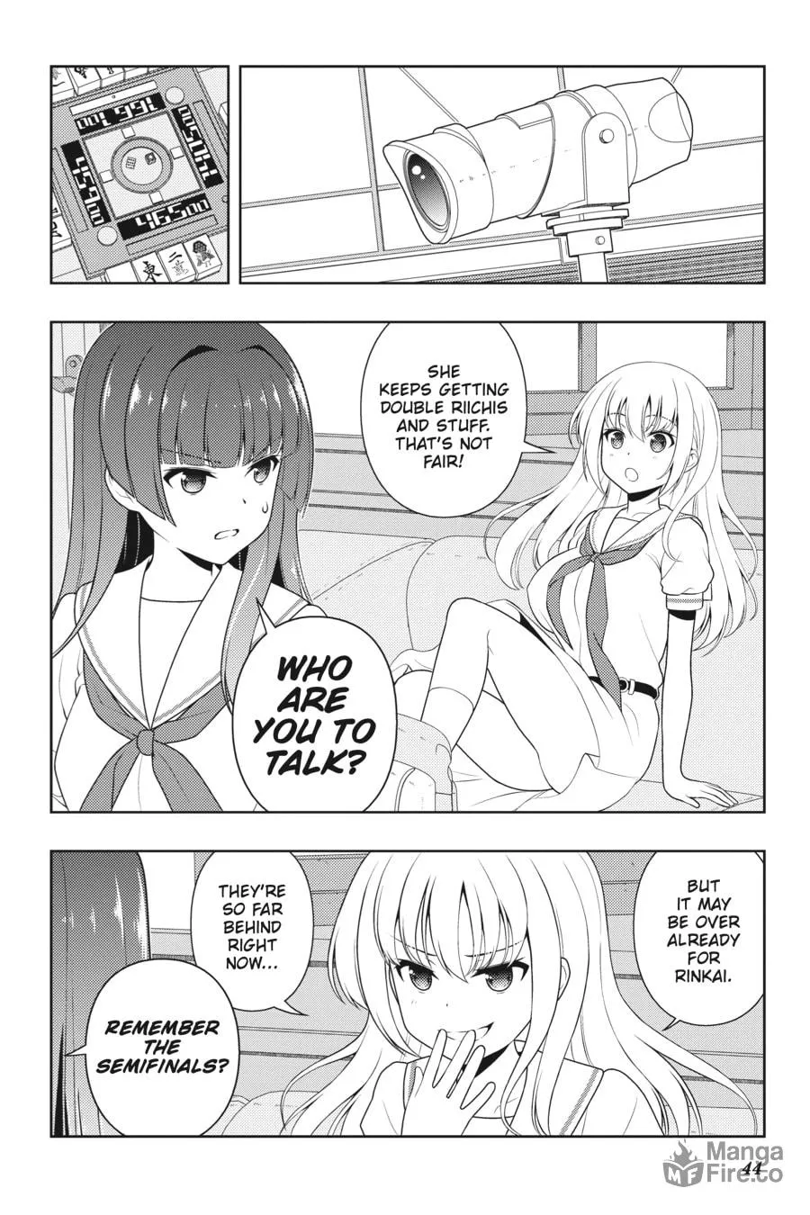 Saki Chapter 204 page 10 - 