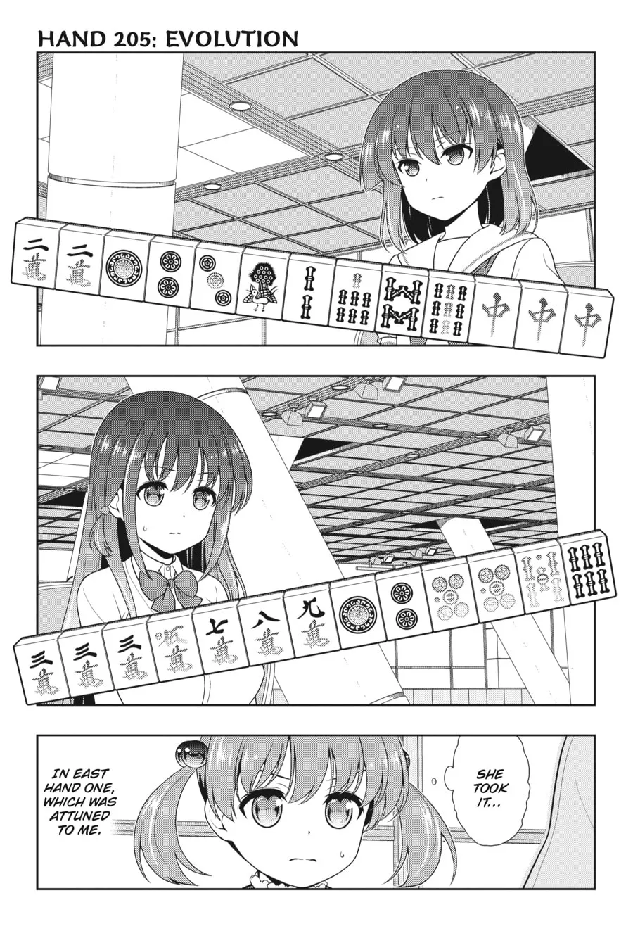 Saki Chapter 205 page 1 - 