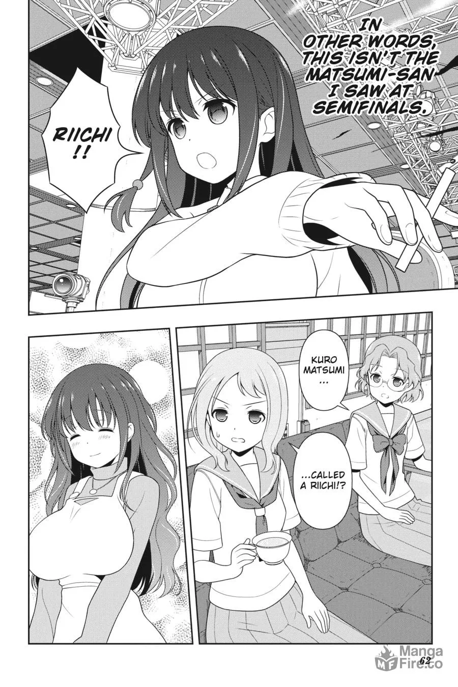 Saki Chapter 205 page 12 - 