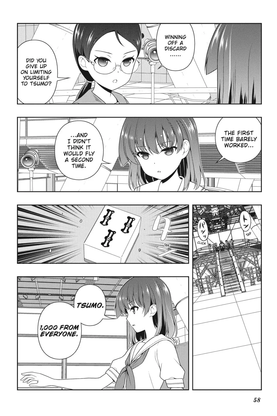 Saki Chapter 205 page 8 - 