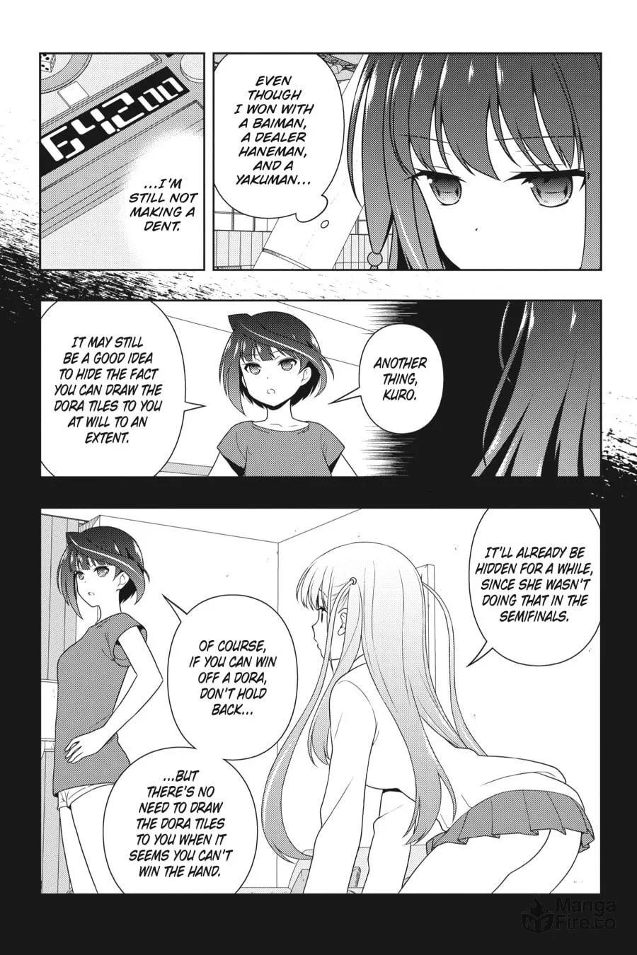Saki Chapter 207 page 12 - 