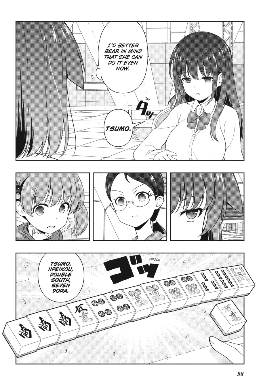 Saki Chapter 207 page 14 - 
