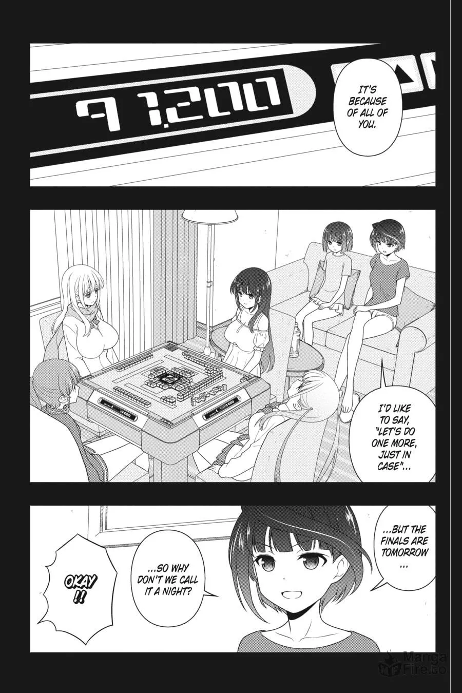 Saki Chapter 207 page 3 - 