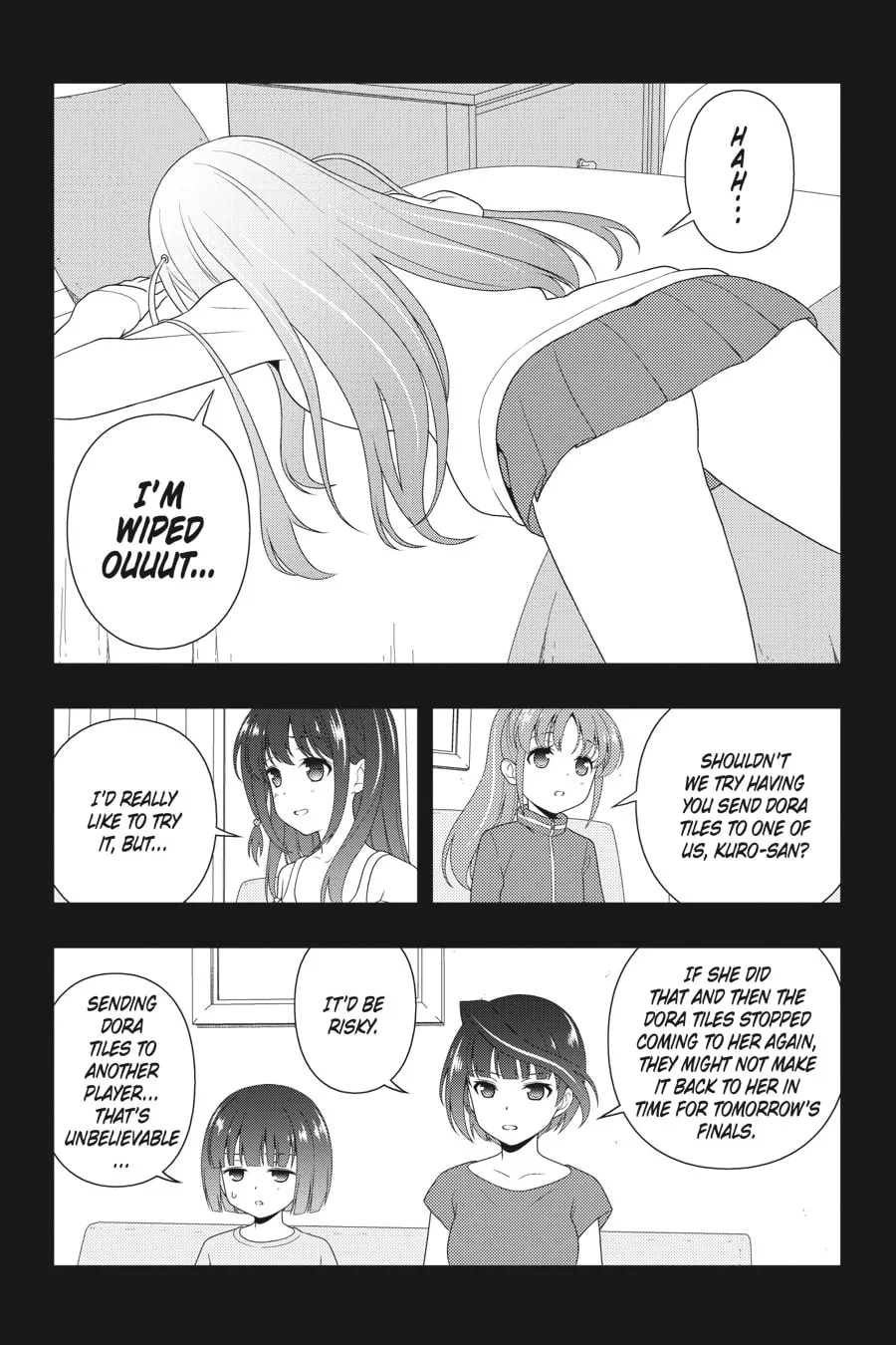 Saki Chapter 207 page 4 - 