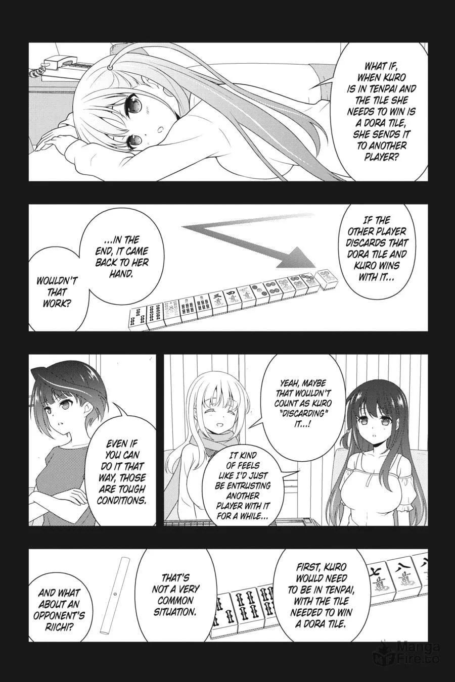 Saki Chapter 207 page 5 - 