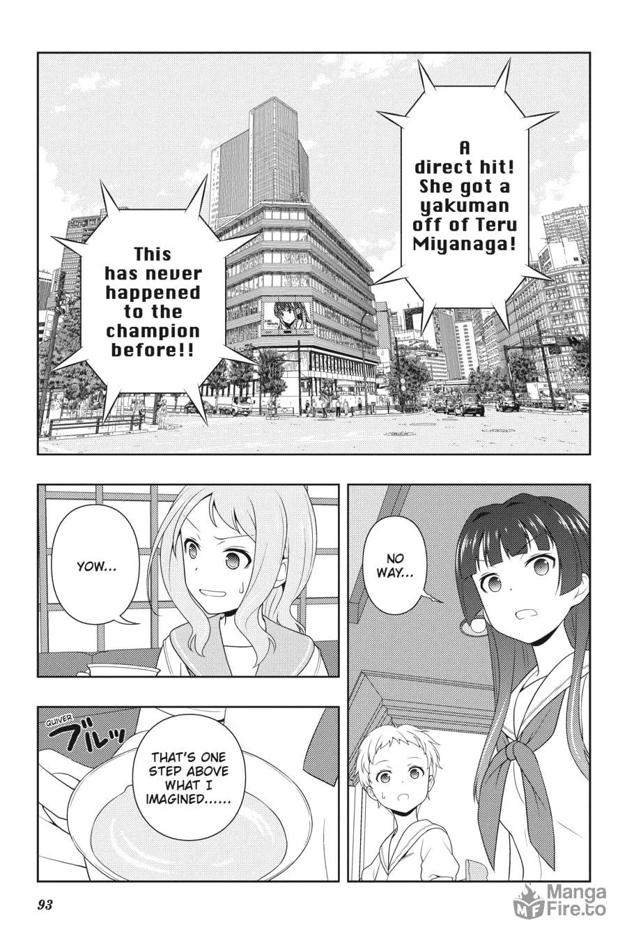 Saki Chapter 207 page 9 - 