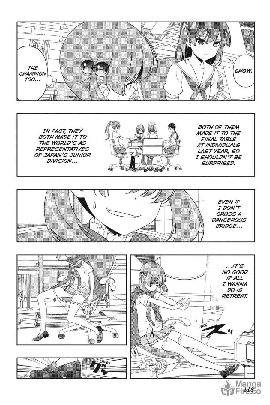 Saki Chapter 208 page 15 - 