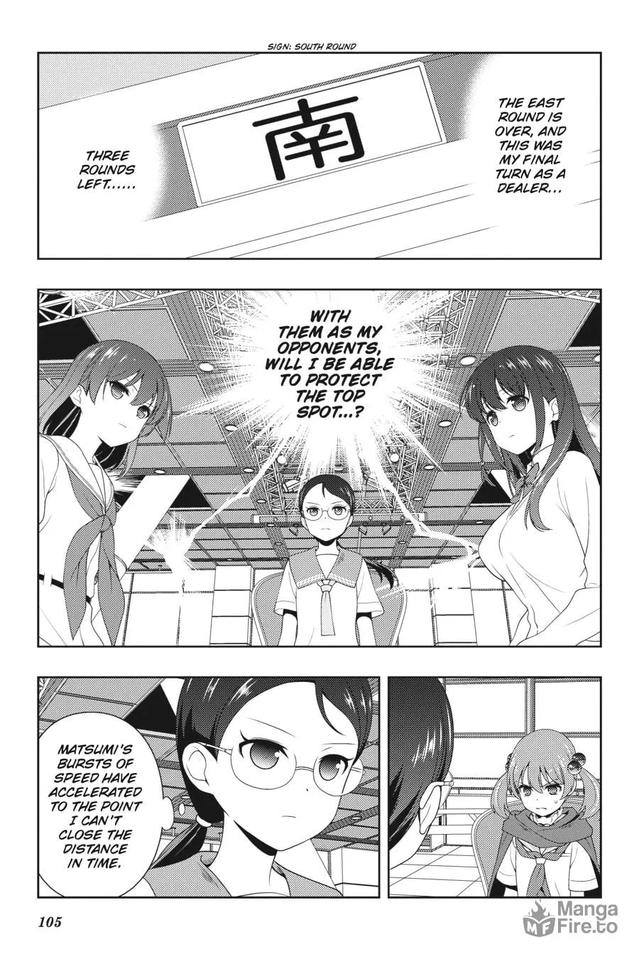 Saki Chapter 208 page 3 - 