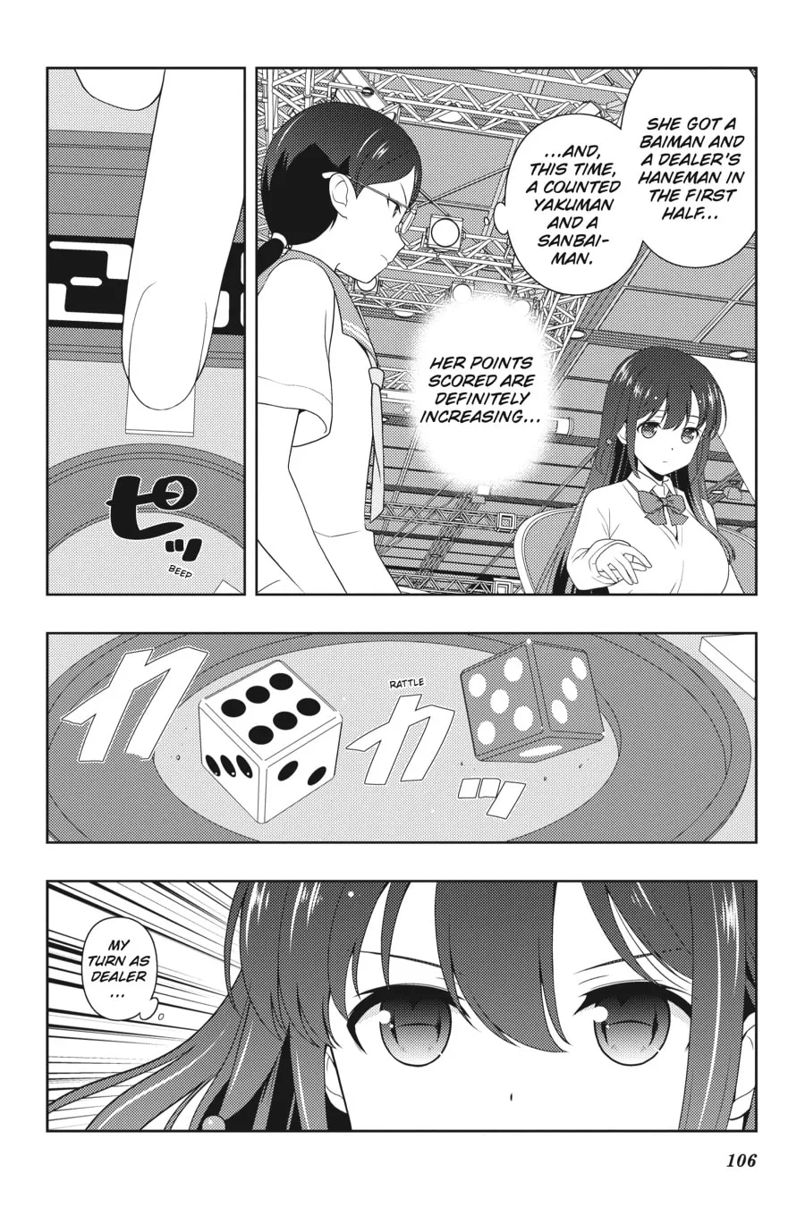 Saki Chapter 208 page 4 - 