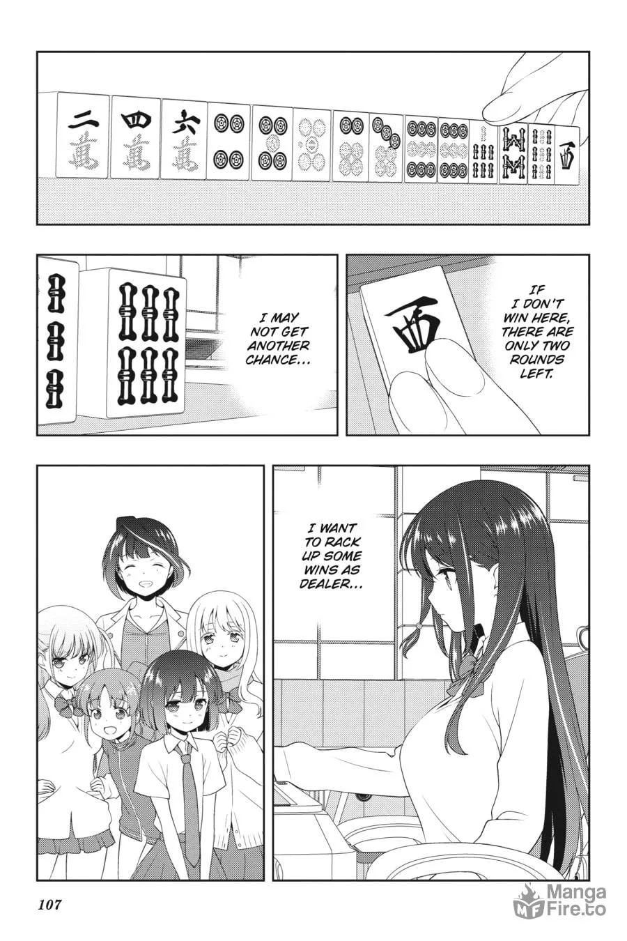 Saki Chapter 208 page 5 - 