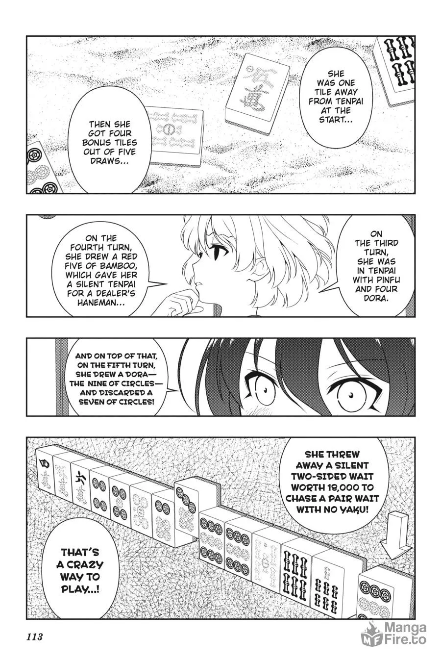 Saki Chapter 208 page 10 - 