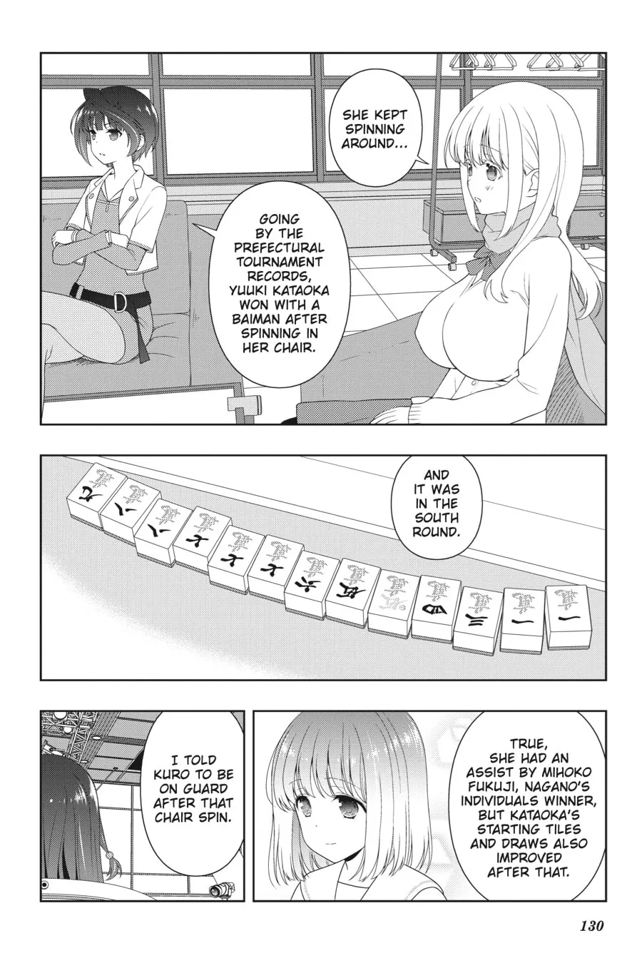 Saki Chapter 209 page 8 - 