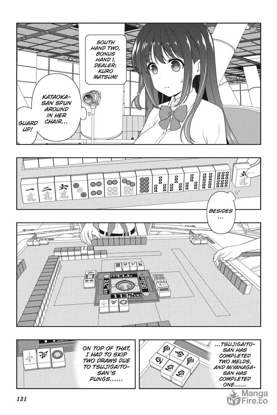 Saki Chapter 209 page 9 - 