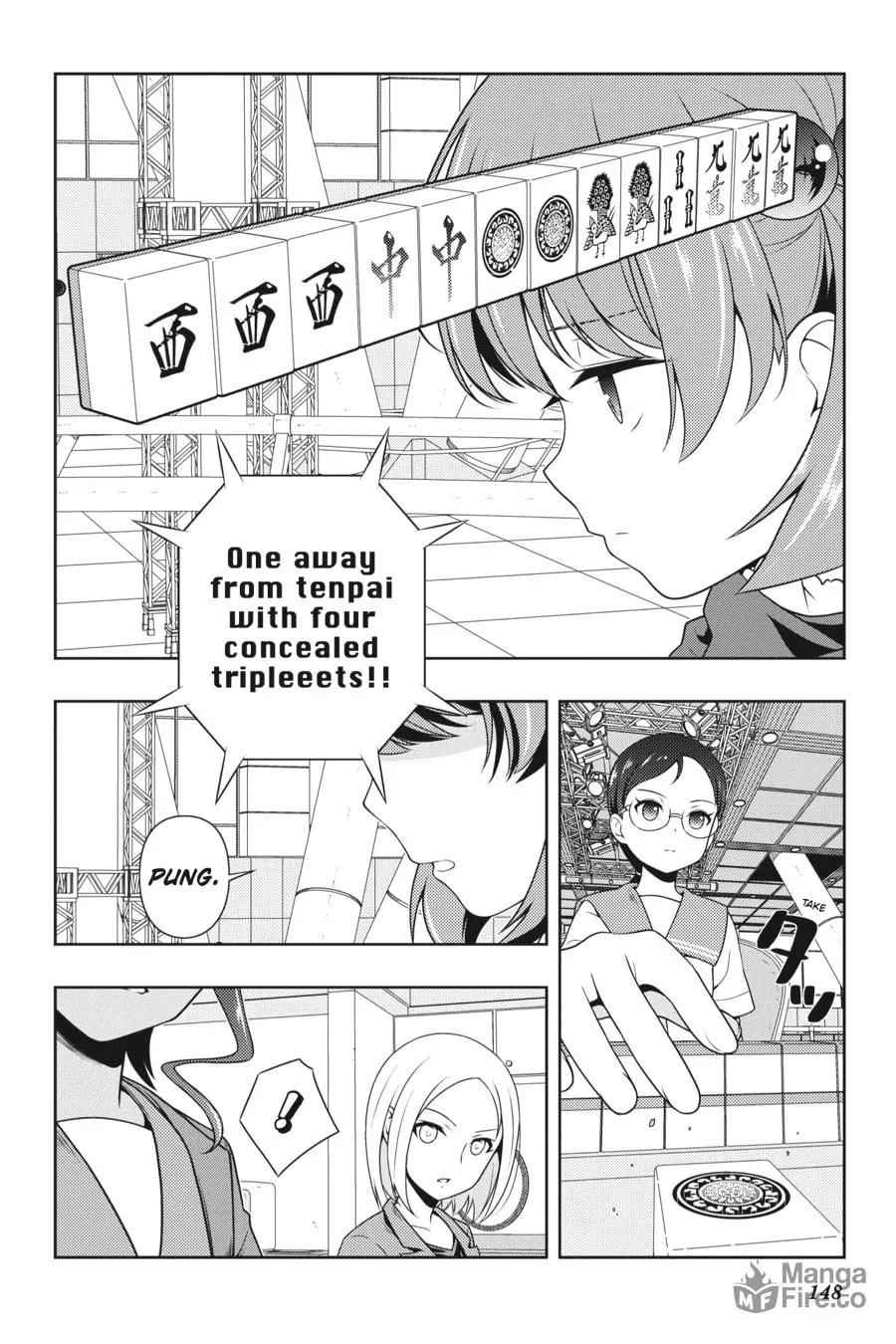 Saki Chapter 210 page 12 - 