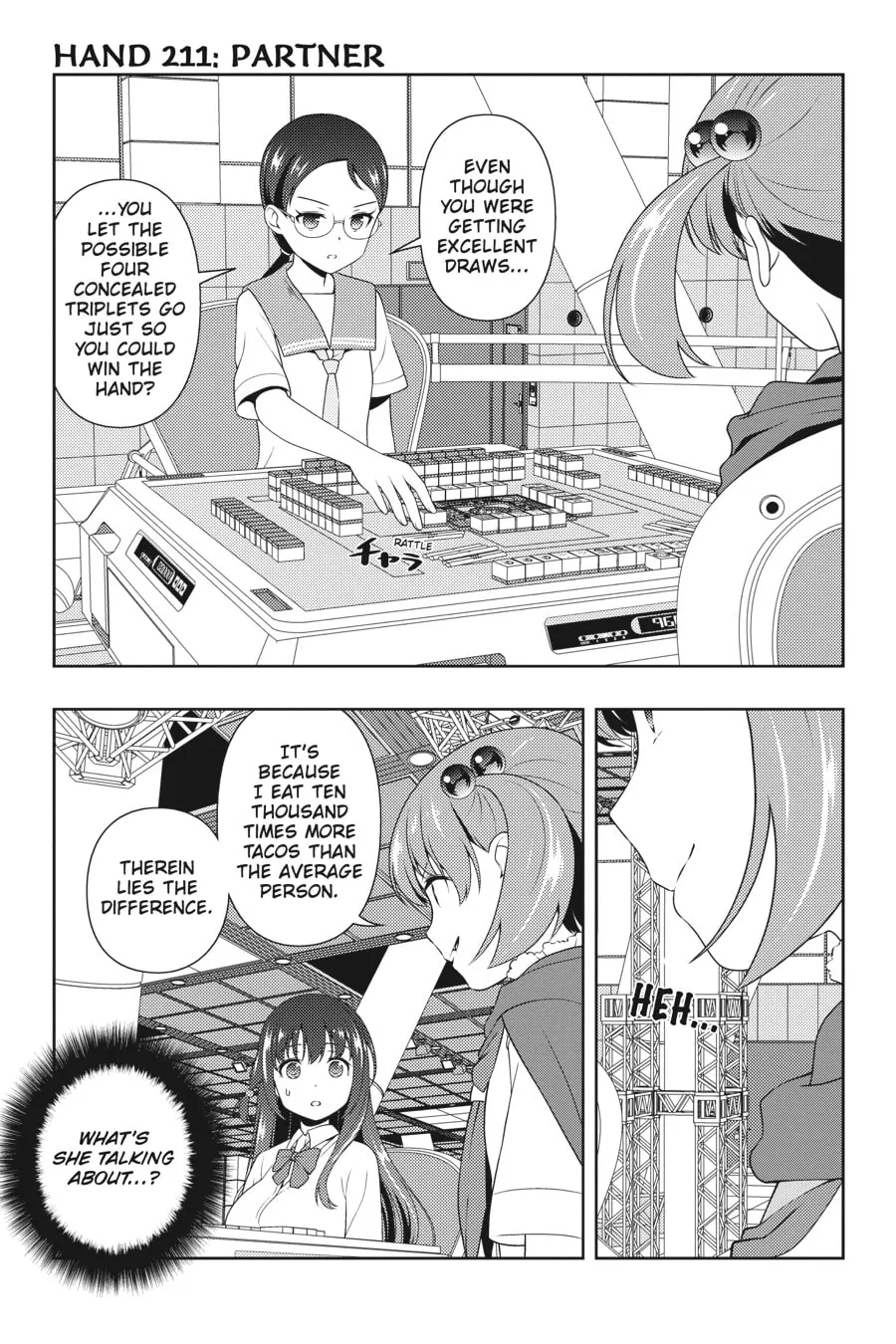 Saki Chapter 211 page 1 - 