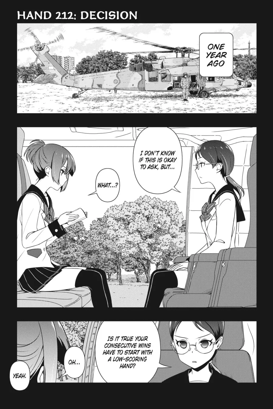 Saki Chapter 212 page 1 - 